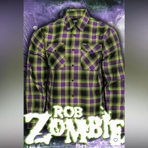 Dixxon Rob Zombie Flannel BNIB XL